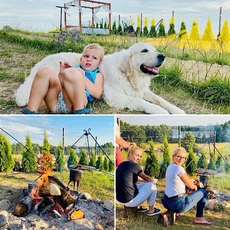 Z Basenem Na Mazurach Сasa de vacaciones Giże
